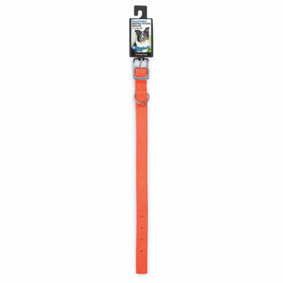 Diggers 1in Nylon Neon Collar 20in Org - Your Pet Connection