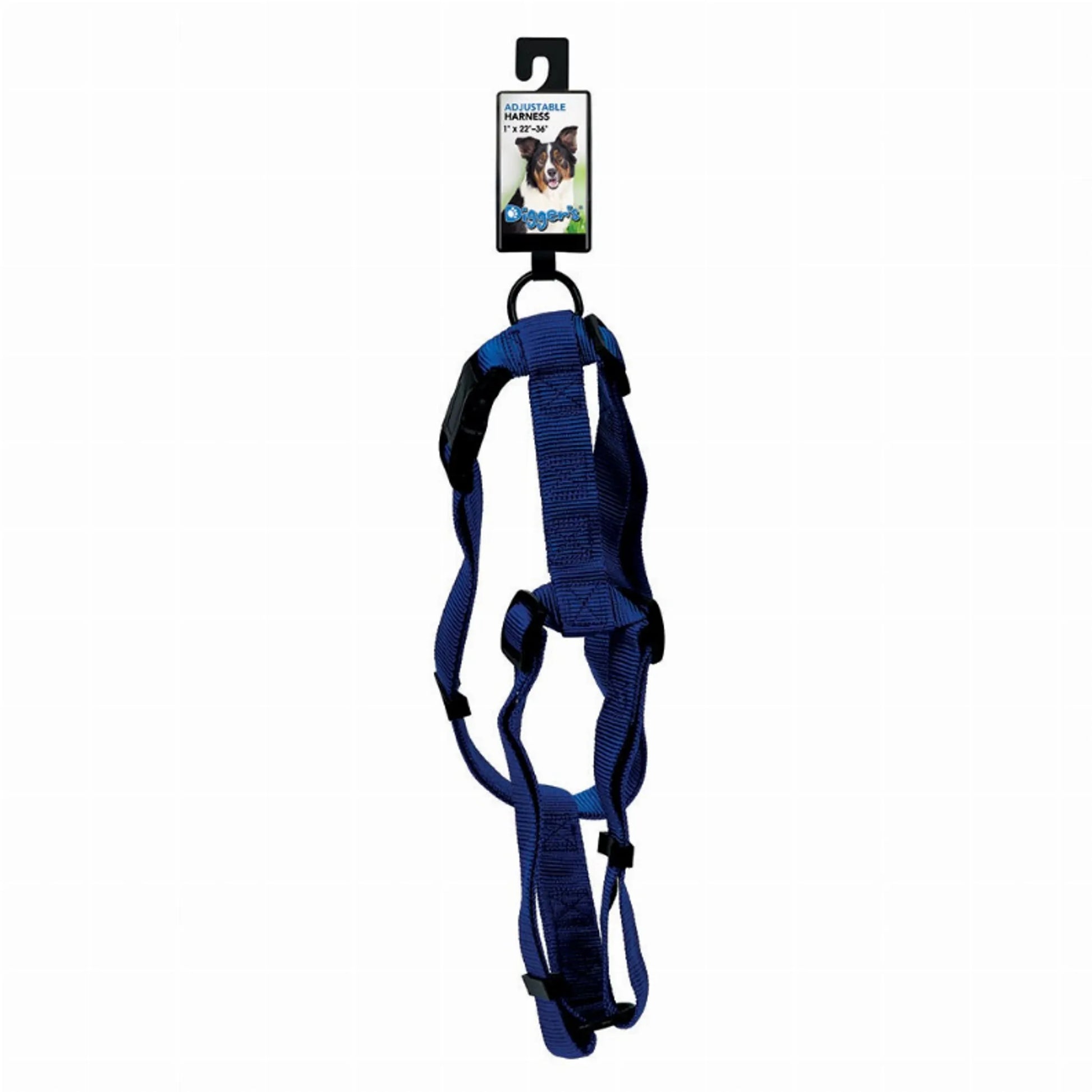 DGR 1in Adjustable Harness Black - Your Pet Connection