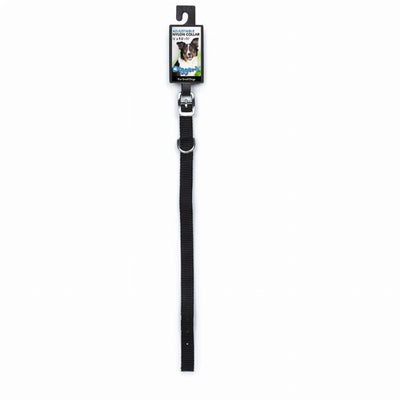 DGR 1/2in Nylon Collar 12in Black - Your Pet Connection