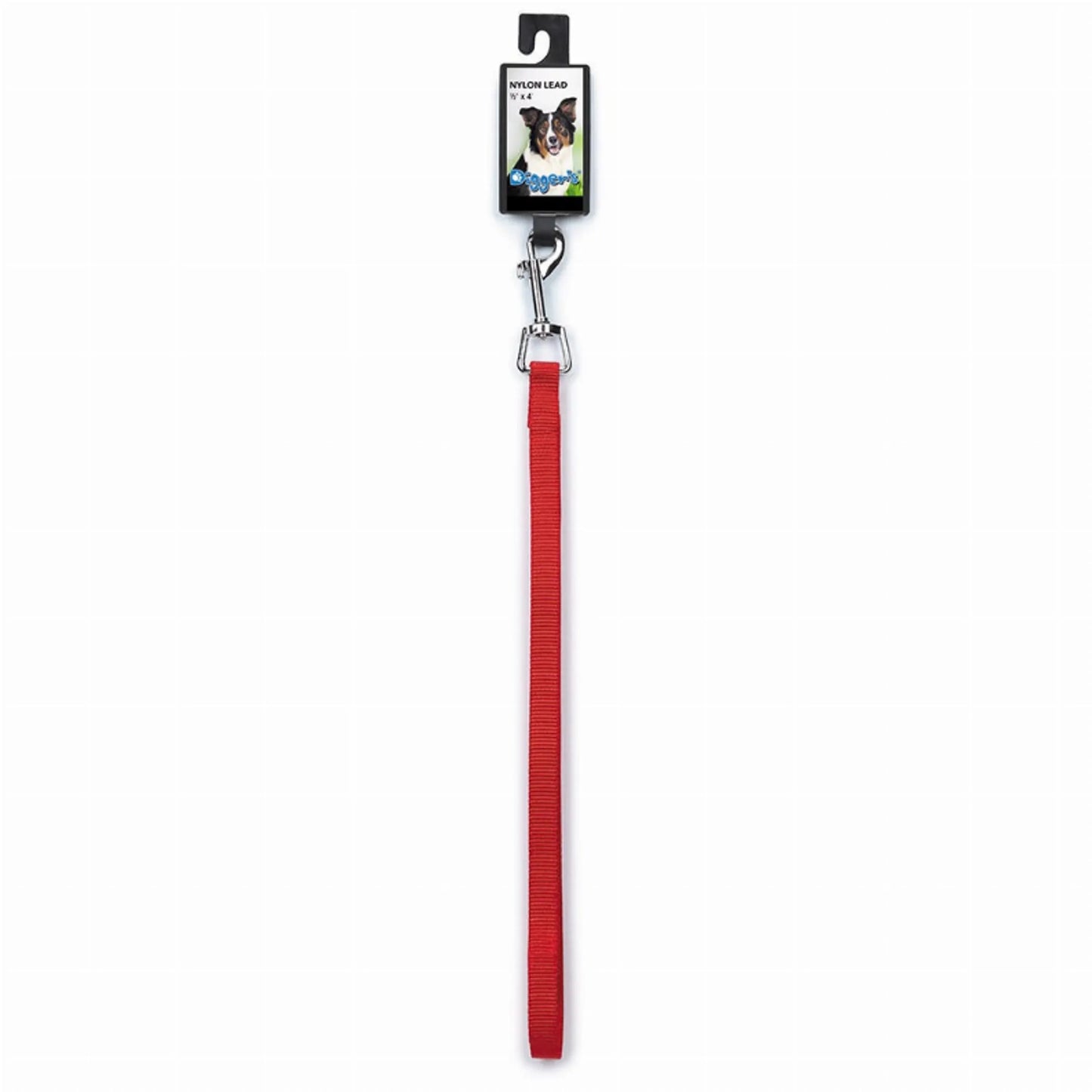 DGR 1/2in Nylon Lead 48in Black - Your Pet Connection