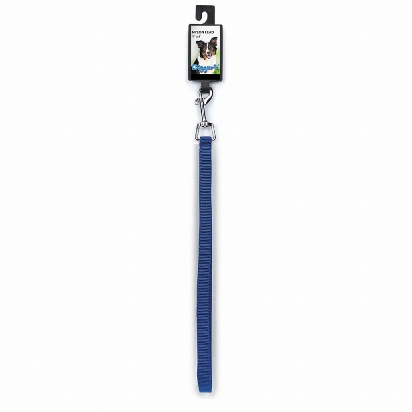 Diggers 1/2in Nylon Lead 48in Blue - Your Pet Connection