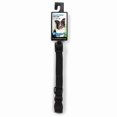 DGR 5/8in Adjustable Collar Black - Your Pet Connection