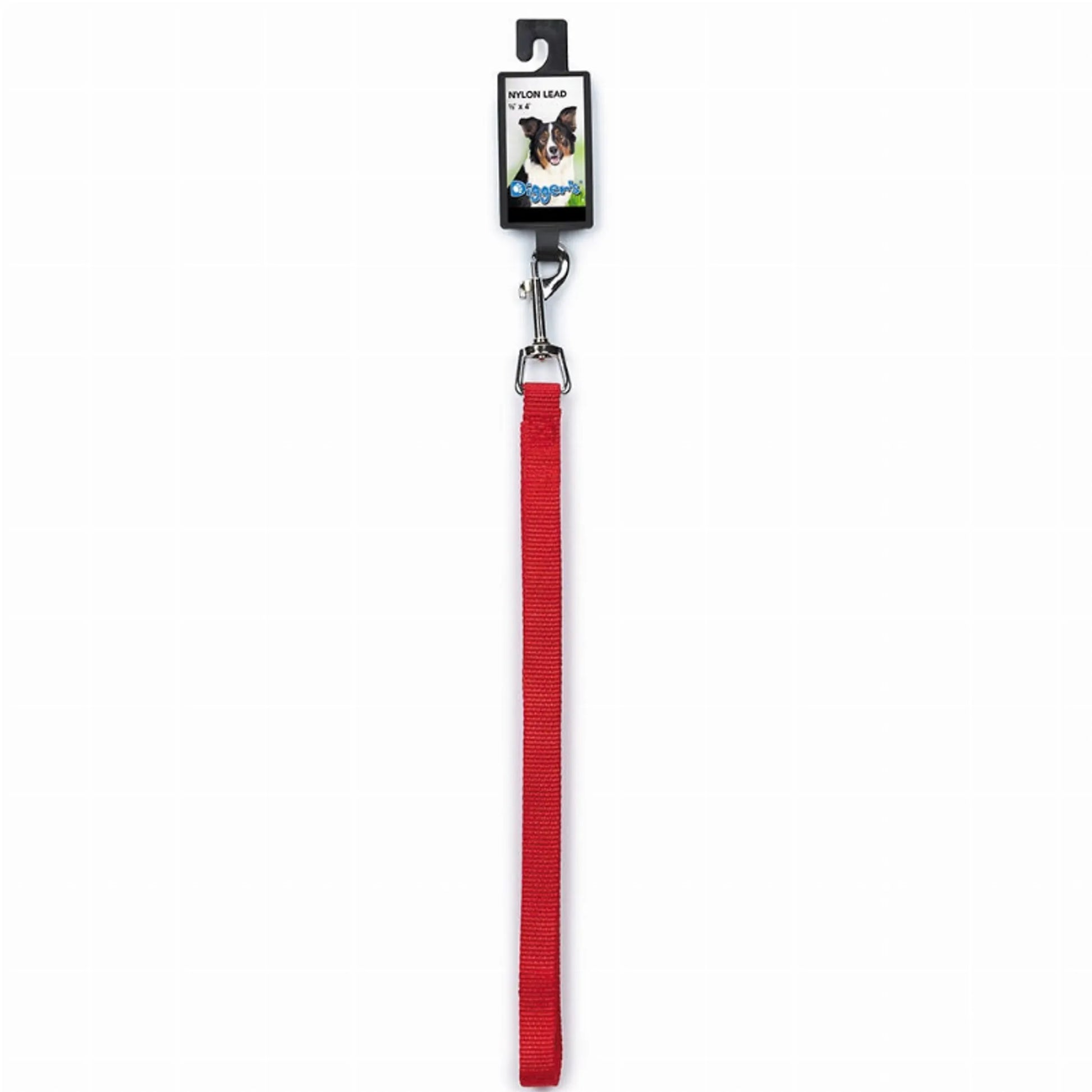 DGR 5/8in Nylon Lead 48in Black - Your Pet Connection