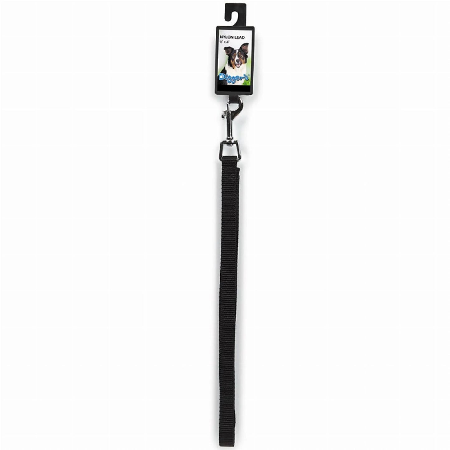 DGR 5/8in Nylon Lead 48in Black - Your Pet Connection