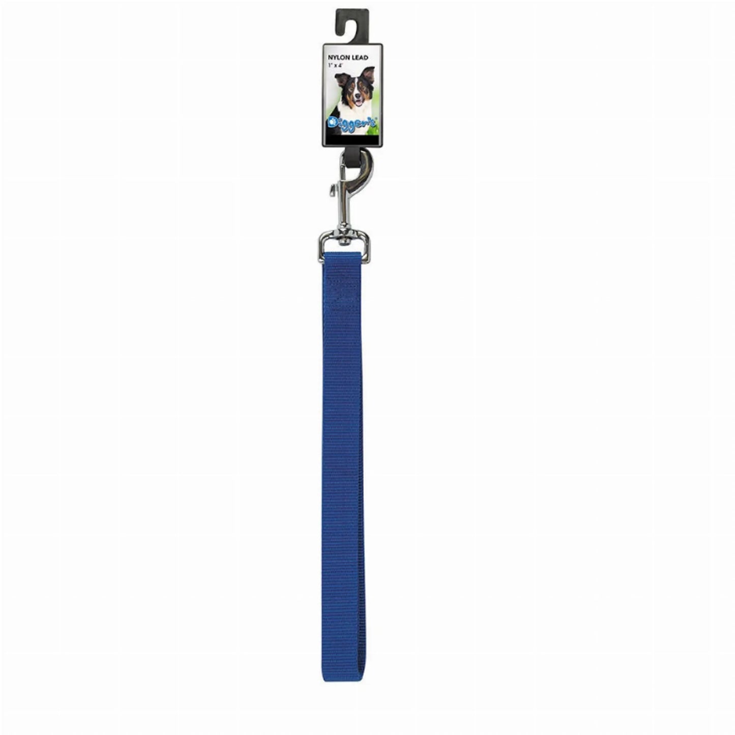 DGR 1in Nylon Lead 48in Black - Your Pet Connection
