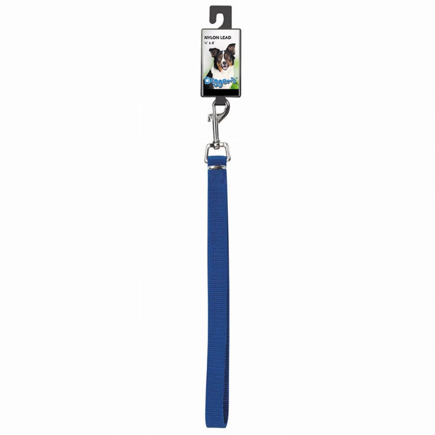 DGR 3/4in Nylon Lead 48in Blue - Your Pet Connection
