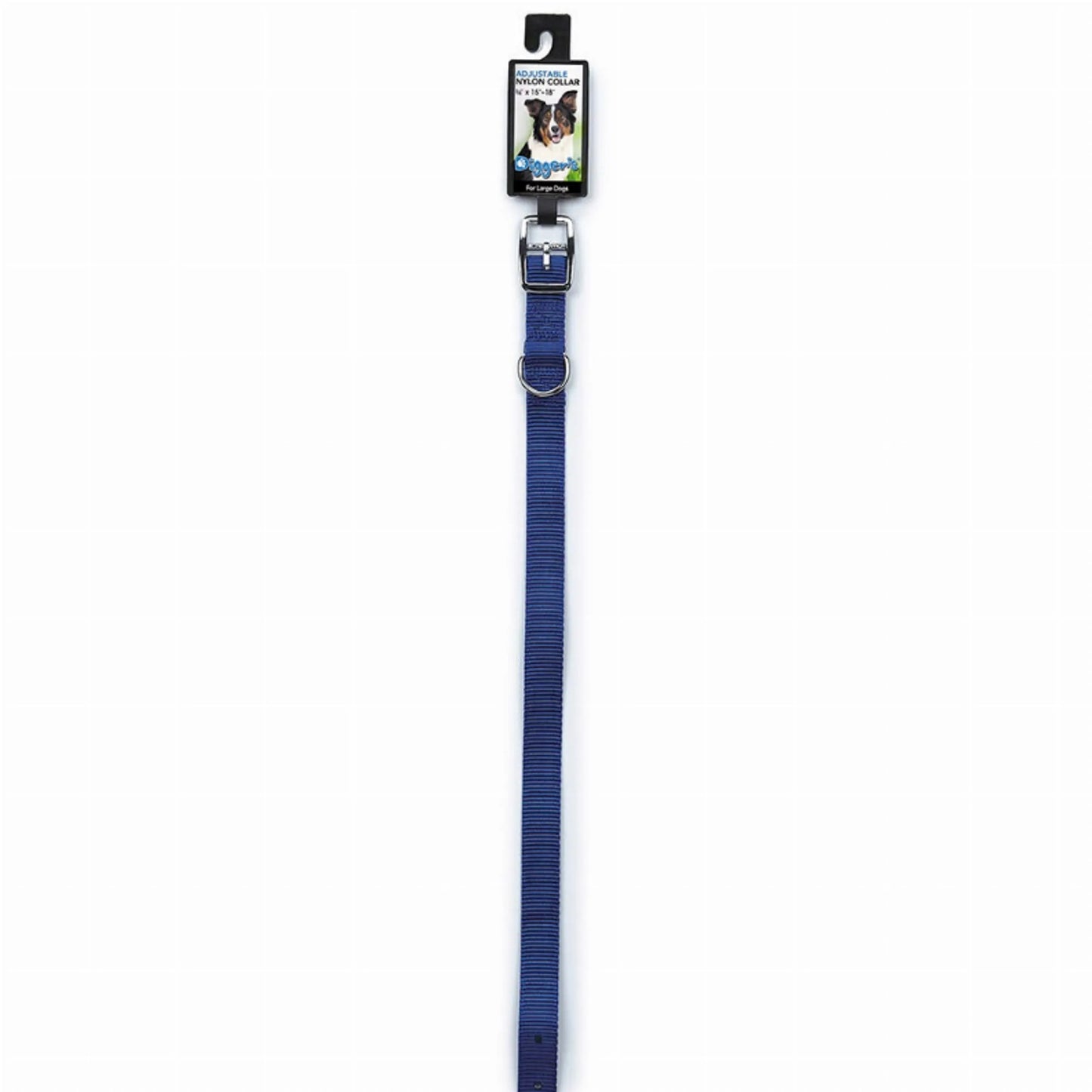 Diggers 3/4in Nylon Collar 16in Black - Your Pet Connection