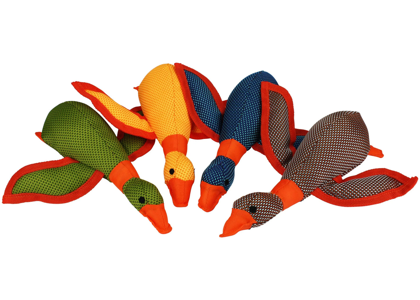 Multipet International Dazzle Duck Pet Toy Assorted 25cm