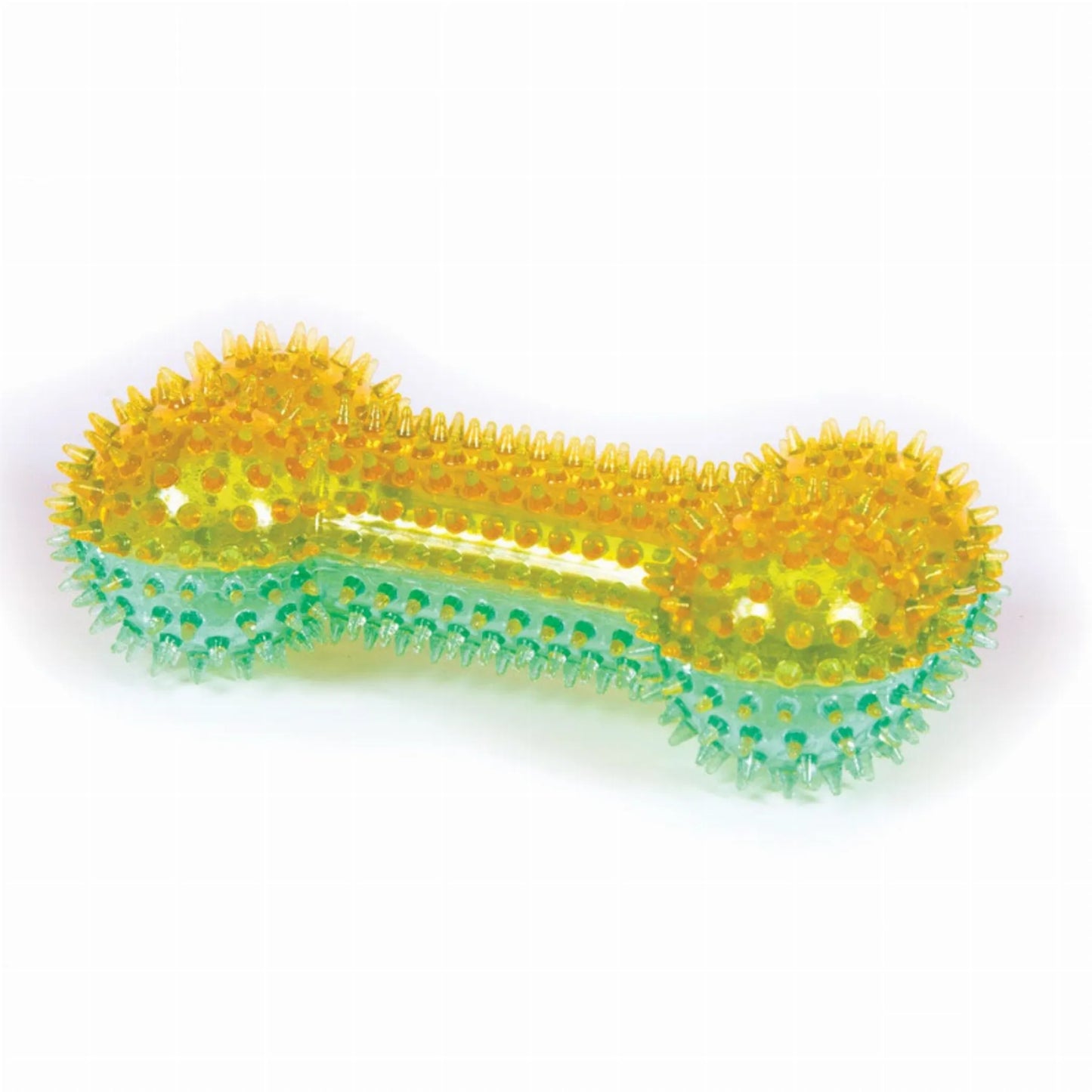 Play 365 Squeaky Spike Bone Blu - Your Pet Connection