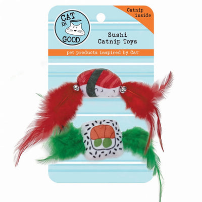 CIG Sushi Catnip Toy 2pk - Your Pet Connection