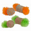 KB Raffia Spool & Ball with Feather 2pk - Your Pet Connection
