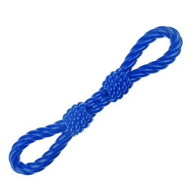 IF TPR Double Fist Tug Blu - Your Pet Connection