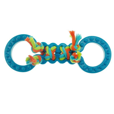 CHP TPR Figure 8 with Rope Blu - Your Pet Connection