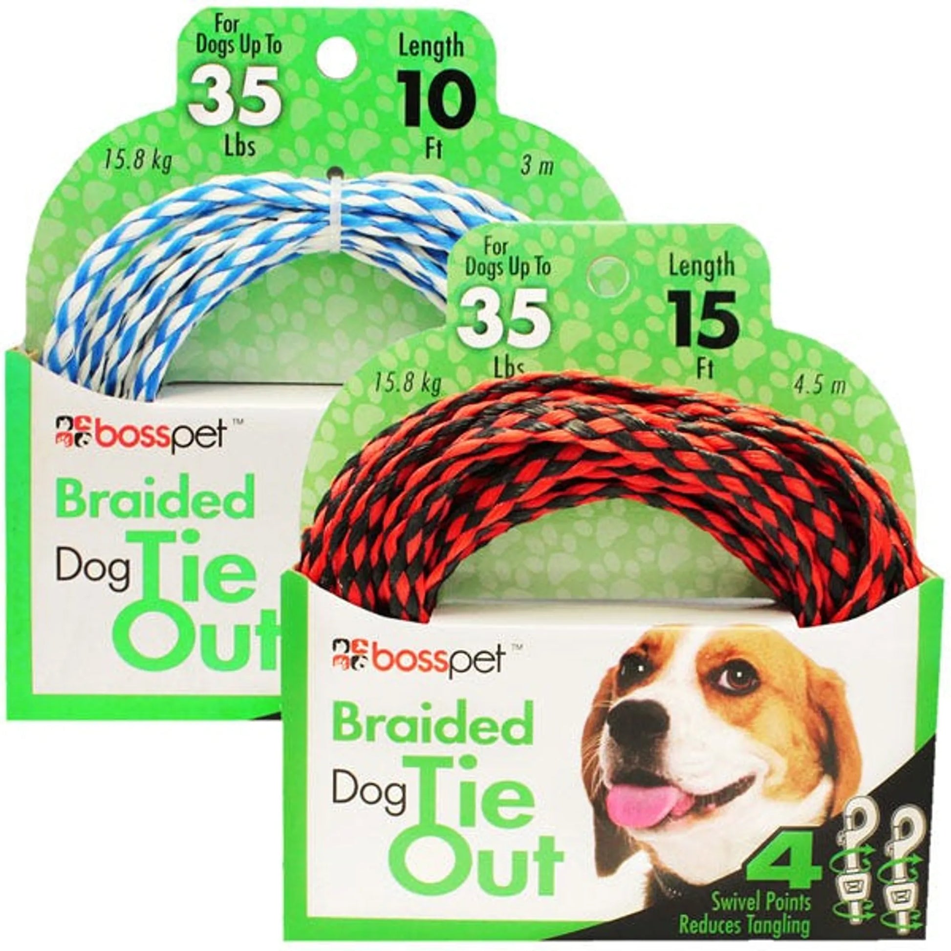 BP Poly Rope Tie-Out 10ft - Your Pet Connection