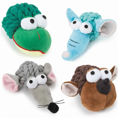 Braided Ball With Animals - Your Pet Connection