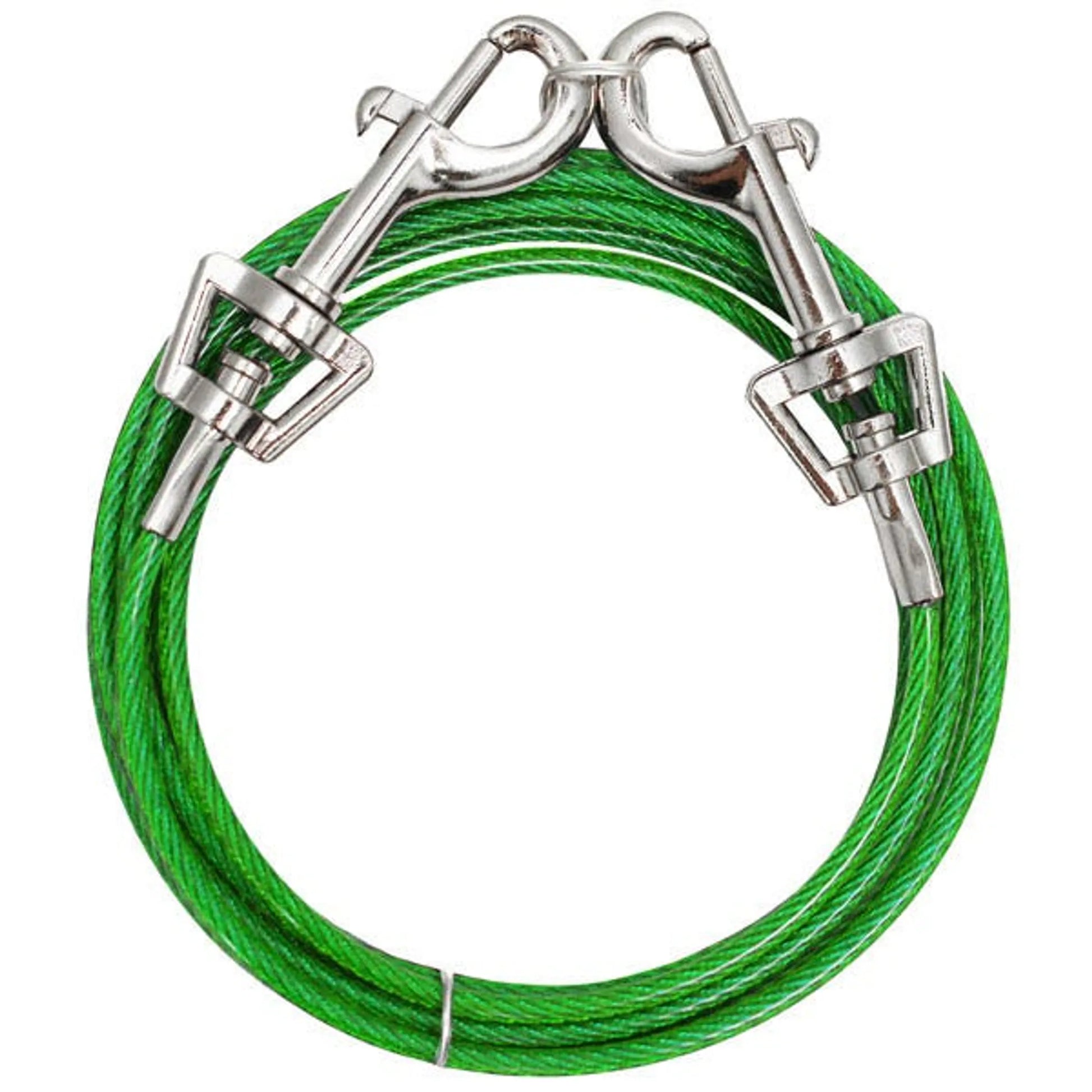 BP Tie-Out Swivel Snap 10ft Med - Your Pet Connection