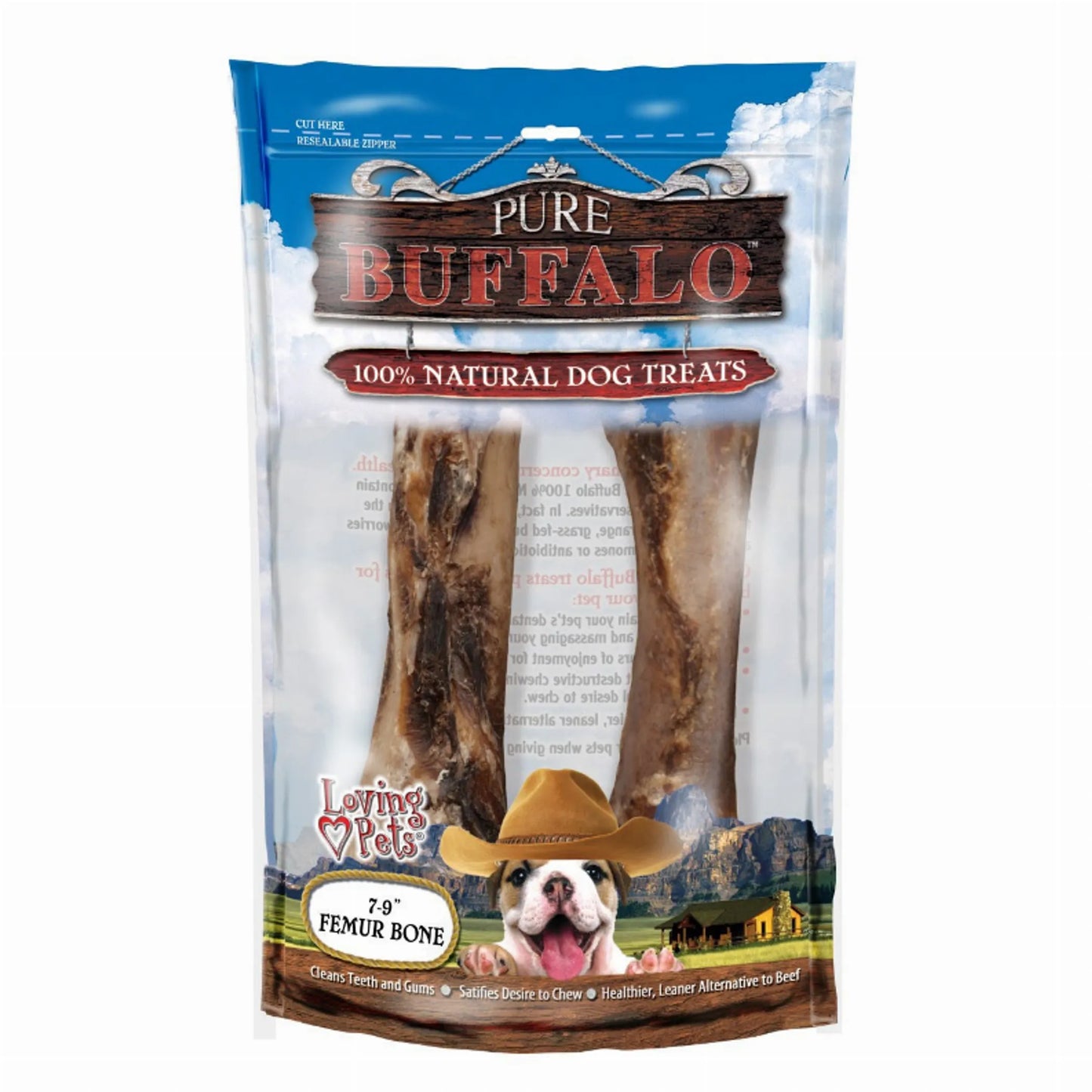 LP 4-6 in Meaty Femur Bone 2 pk - Your Pet Connection