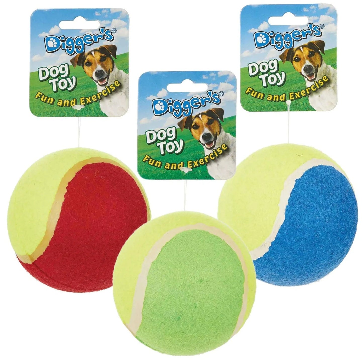 Digger's Tennis Ball 4in - Your Pet Connection