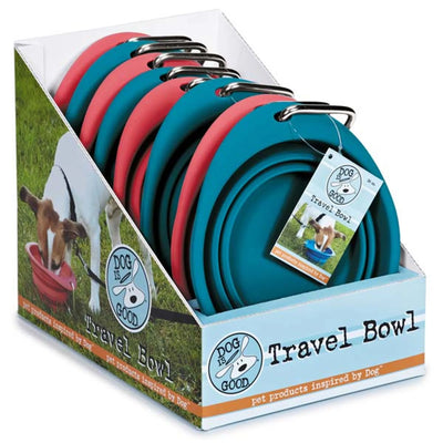 Dog is Good Travel Bowl 8pk 26oz - Your Pet Connection