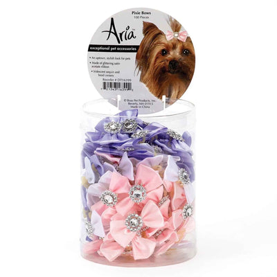 AR Pixie Bow Canister 100Pc - Your Pet Connection