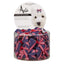 AR Americana Pup Bow Canister 48Pc - Your Pet Connection