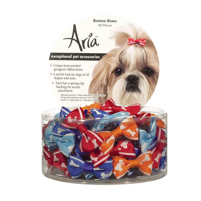 AR Romeo Bows Canister 48Pk - Your Pet Connection