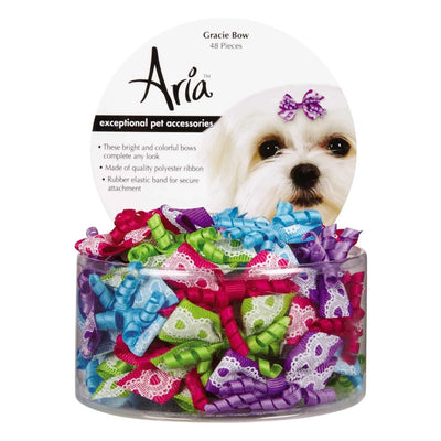 AR Gracie Bow Canister 48Pc - Your Pet Connection