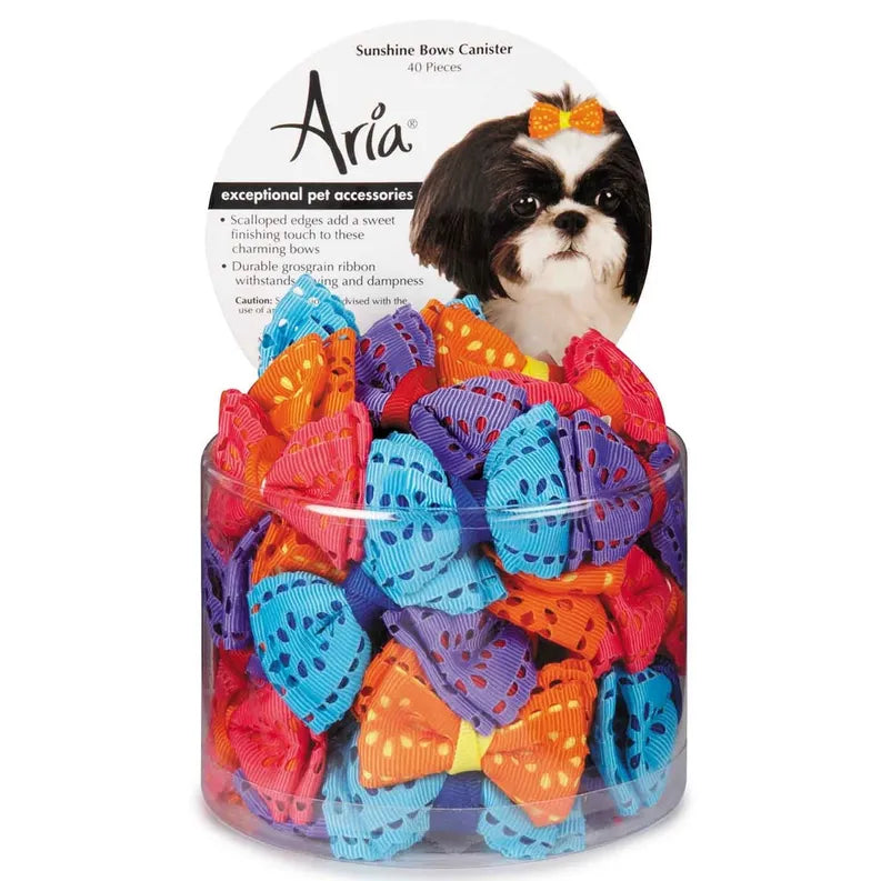 AR Sunshine Bow Canister 40Pcs - Your Pet Connection