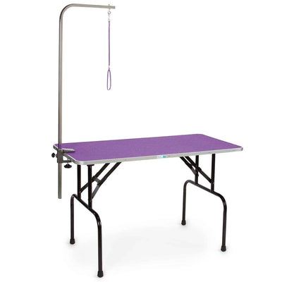 ME Groom Table w/48In Arm 48x24In Pur - Your Pet Connection