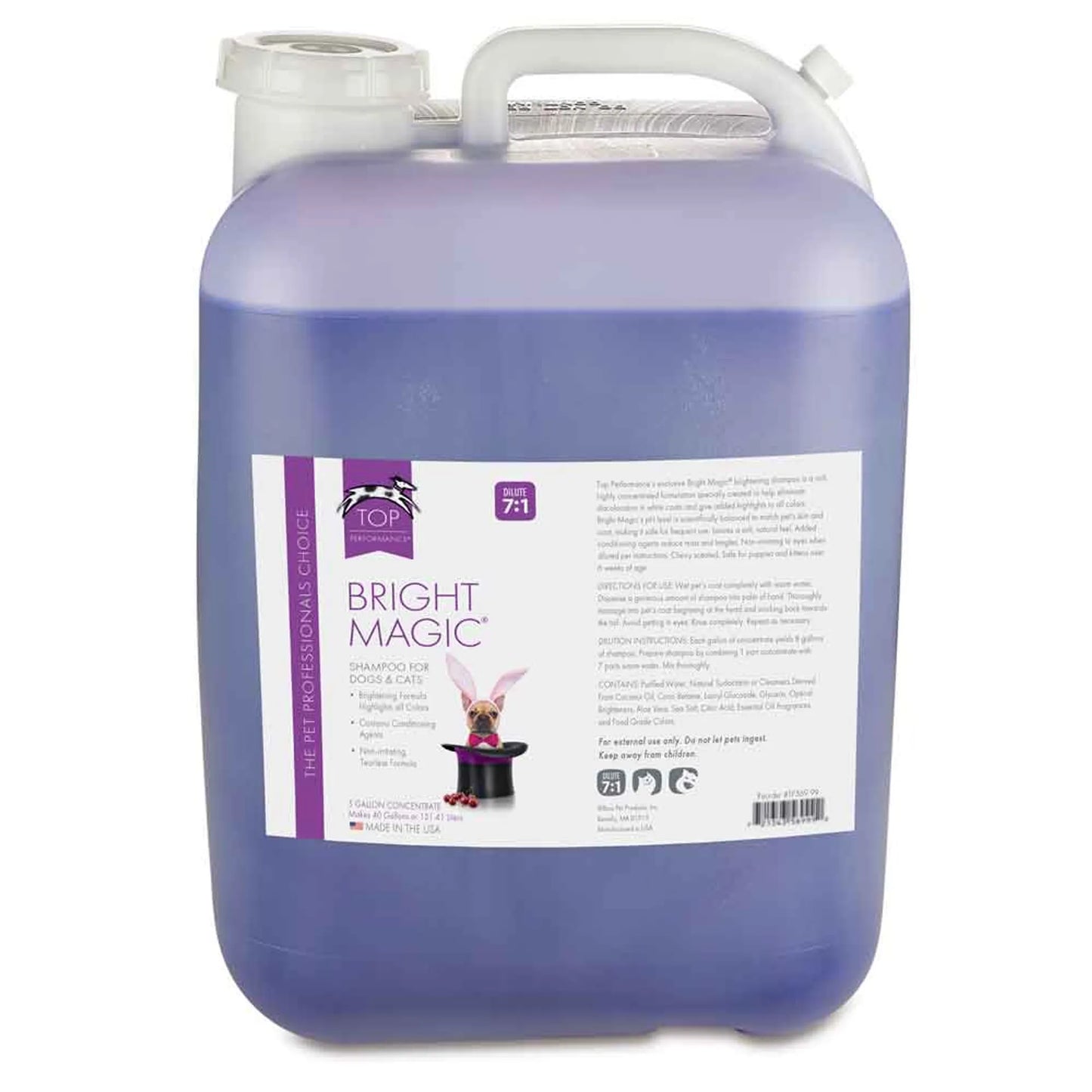 TP Bright Magic Shampoo 5Gal - Your Pet Connection
