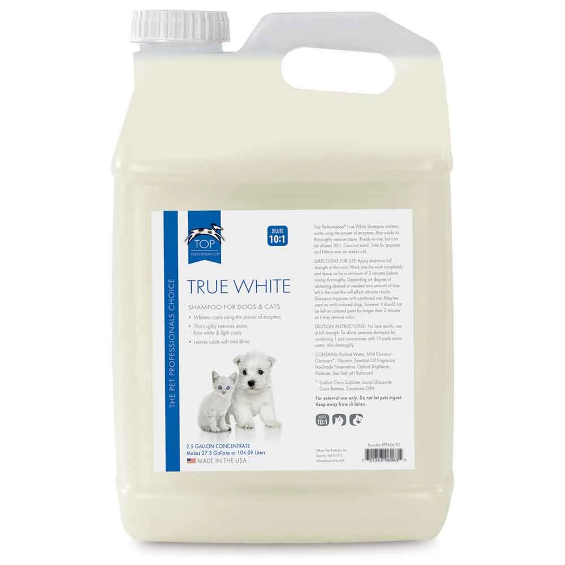 TP True White Whitening Shampoo 2.5Gal - Your Pet Connection