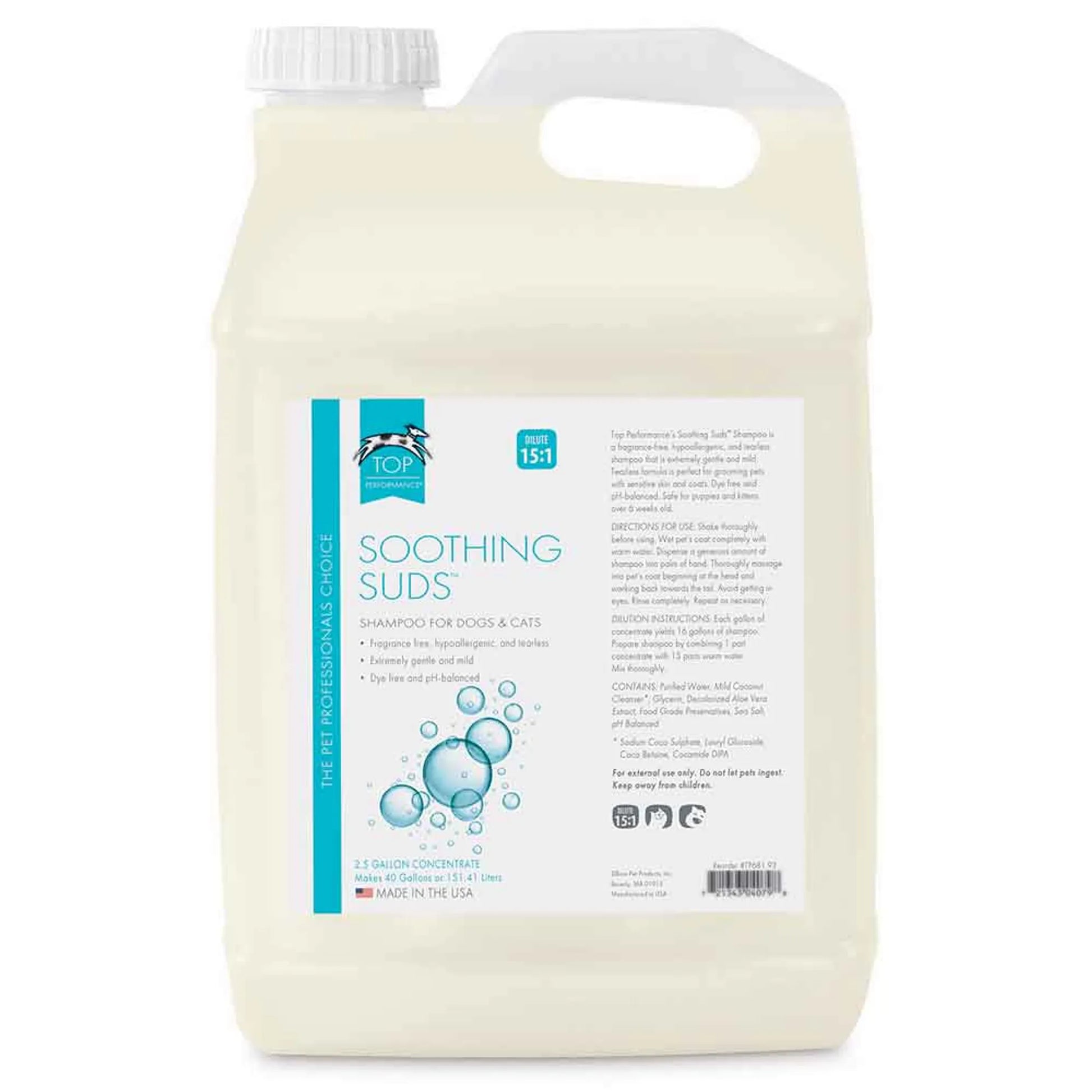 TP Soothing Suds Shampoo 2.5Gal - Your Pet Connection