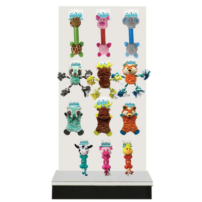 PPB Multi Texture Toy Asst POG 24pc - Your Pet Connection