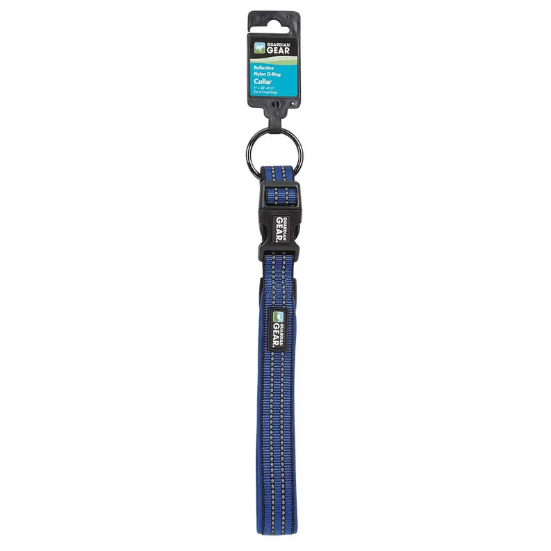 GG Reflect Nylon O-Ring Collar L Blu - Your Pet Connection