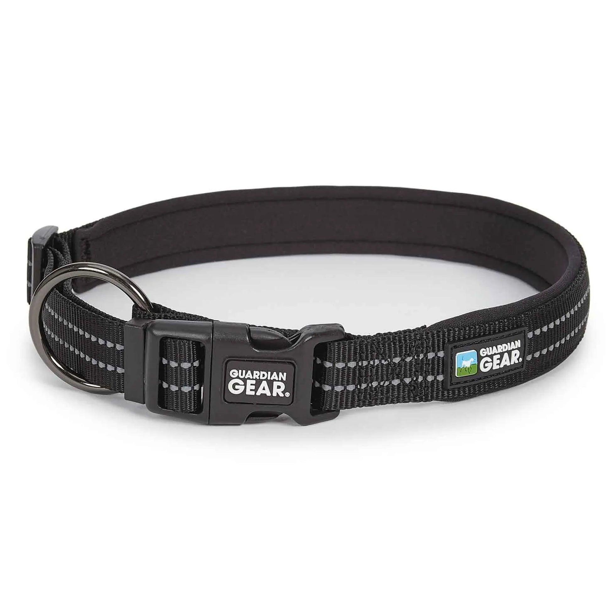 GG Reflect Nylon O-Ring Collar L Blk - Your Pet Connection