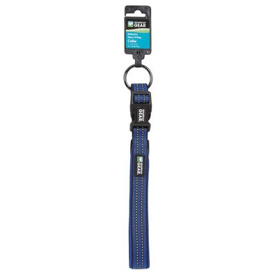 GG Reflect Nylon O-Ring Collar XL Blu - Your Pet Connection