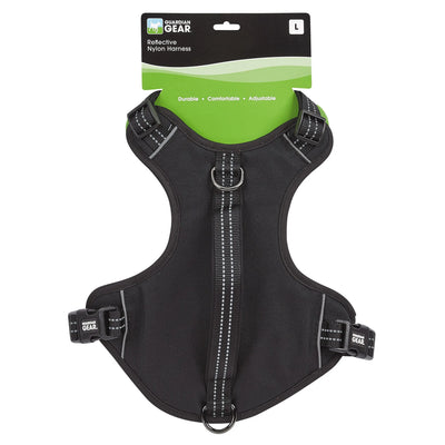 GG Reflective Nylon Harness XS Blk - Your Pet Connection