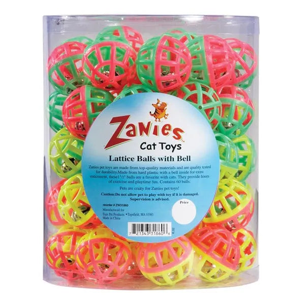 ZA Lattice Balls Canist 50pc - Your Pet Connection