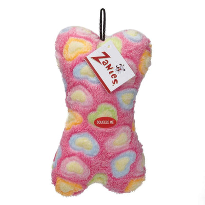 ZA Sweetheart Snuggle Bone 7.5 In Pnk - Your Pet Connection