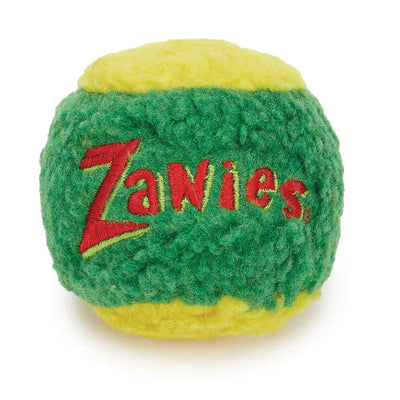 ZA Shaggy Squeaker Ball Grn-Ylw - Your Pet Connection