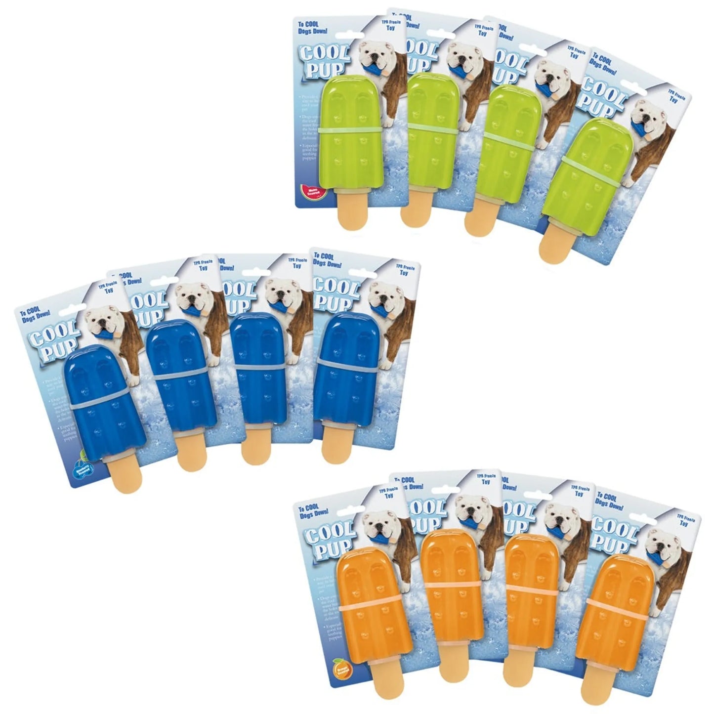 Cool Pup Toy Large Popsicle 12Pk - Your Pet Connection