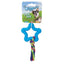 DGR TPR Star and Rope Toy Blue - Your Pet Connection