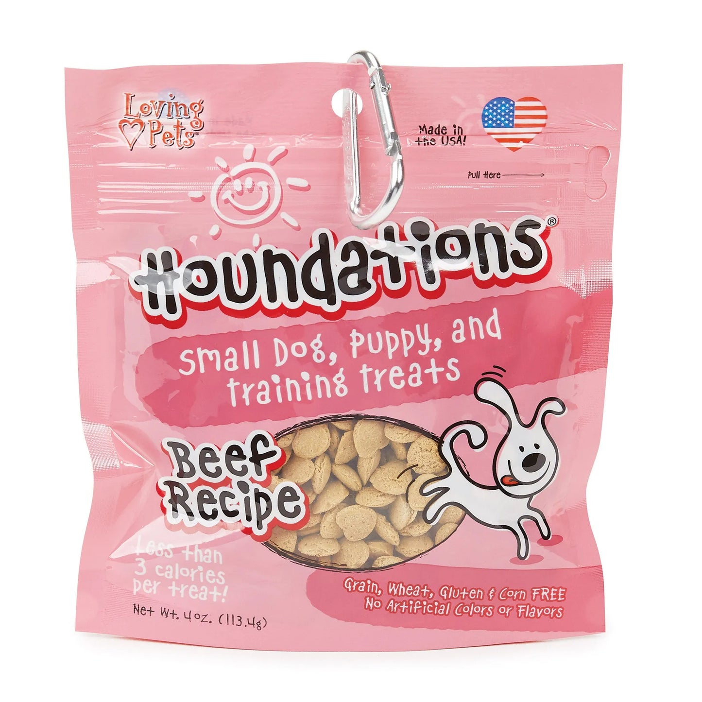 LP Houndations Train Treats Beef 4oz - Your Pet Connection