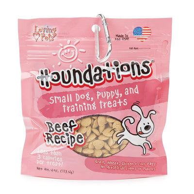 LP Houndations Train Treats Beef 4oz - Your Pet Connection