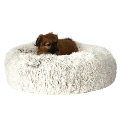 SP Plush Cuddler Bed Crm XS/S - Your Pet Connection