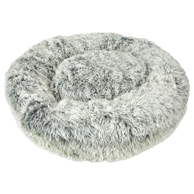 SP Plush Cuddler Bed Blk/Wht XS/S - Your Pet Connection