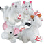ZA Fleecy Friend Toy Hippo 6In - Your Pet Connection