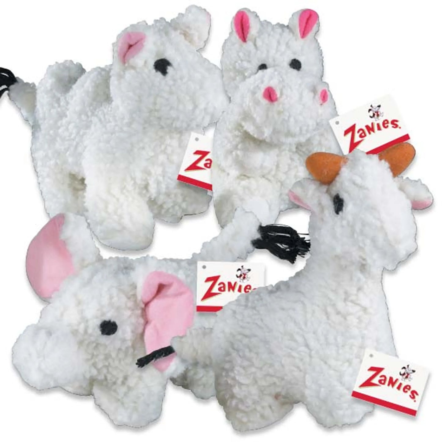 ZA Fleecy Friend Toy Hippo 6In - Your Pet Connection