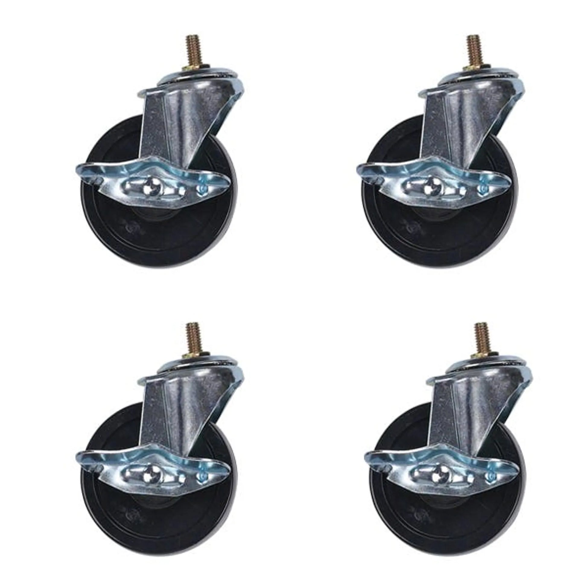 PS Optional Wheels For SS Mod Cage 4Pc - Your Pet Connection
