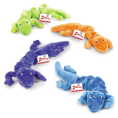 Zanies Bungee Geckos Stuffed Plush Bulk Pack